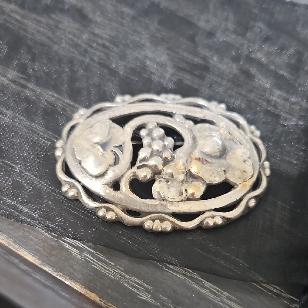 George Jensen Vintage Silver Brooch